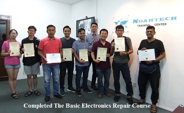 singapore student attend electronic repair course