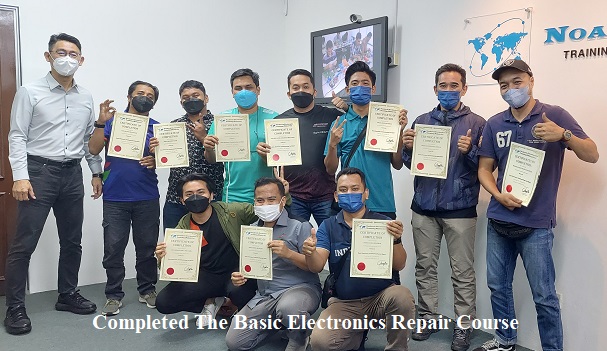 SCS Engineering Technical Staff attended electronics repair course