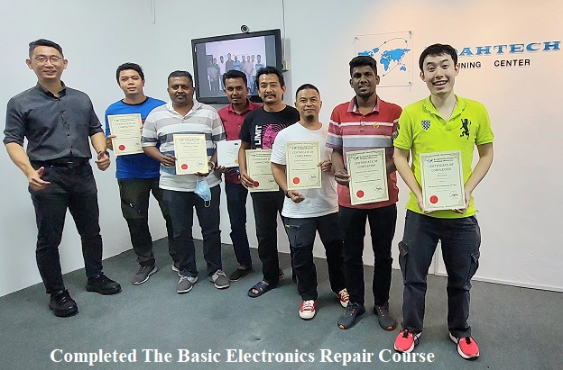 singapore student attend electronics repair course in malaysia