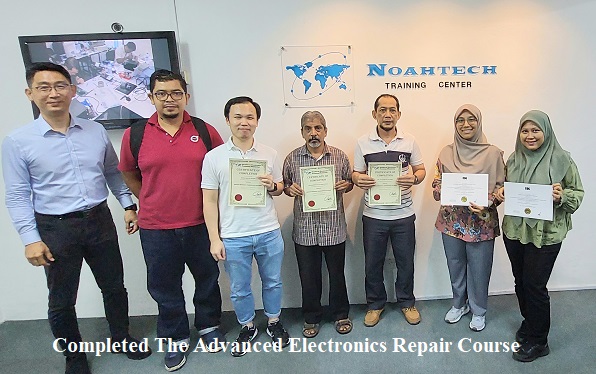 kota kinabalu student study electronics repair course