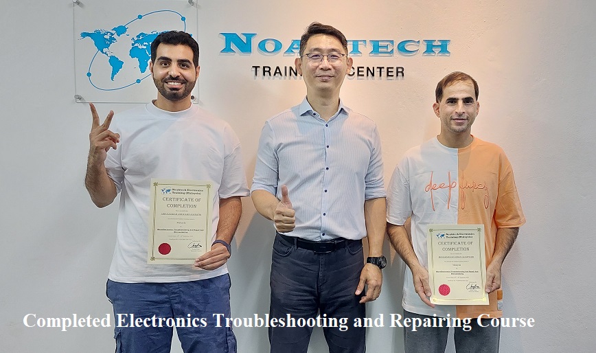 middle east student electronics repair course