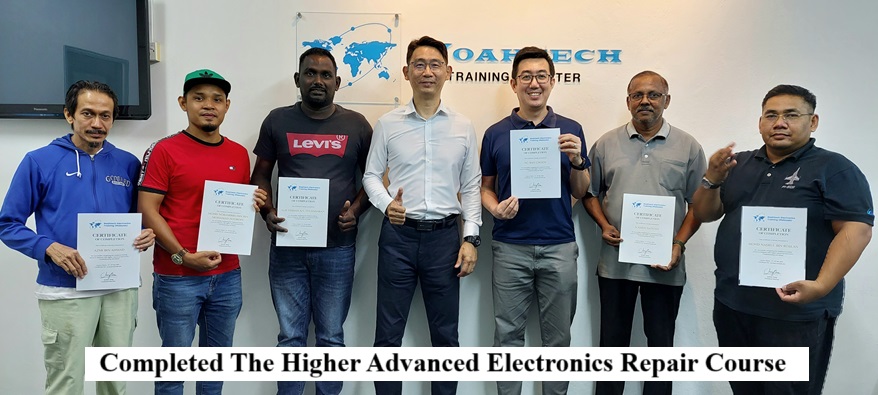 kemalak engineers attended electronics repair course