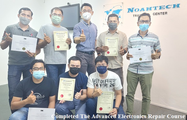 Singaporean took electronics repair course