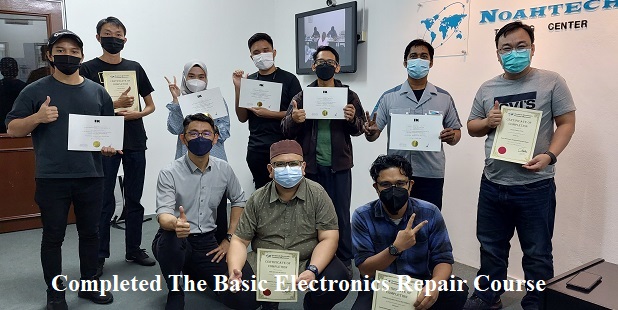 kursus elektronik for Sarawak and Trengganu Participants