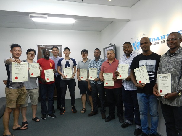 Nigerian student study electronics repair in Malaysia