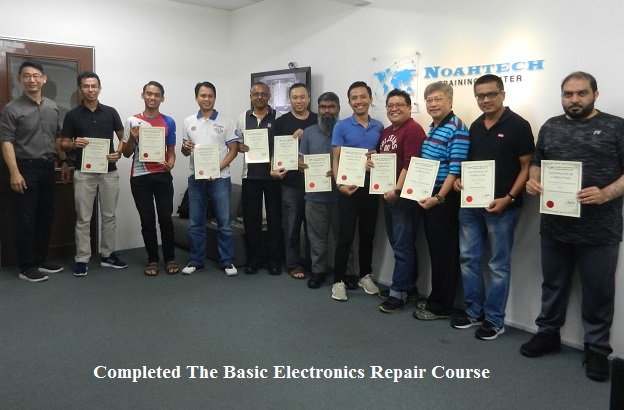 UAE student study electronics repair in malaysia