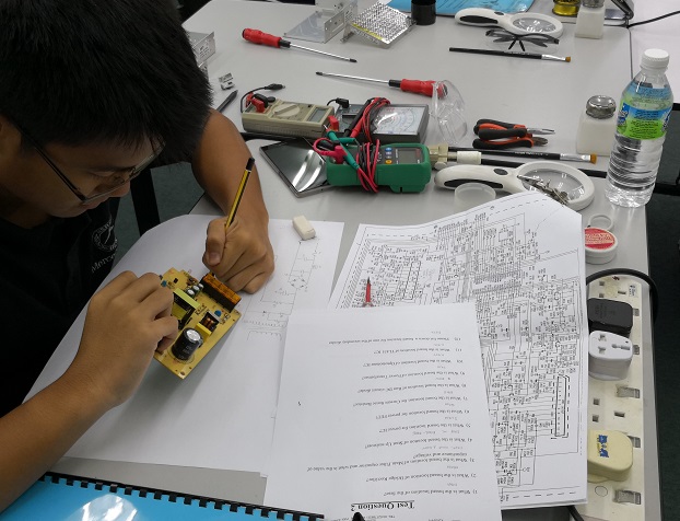 how to read power supply schematic diagram