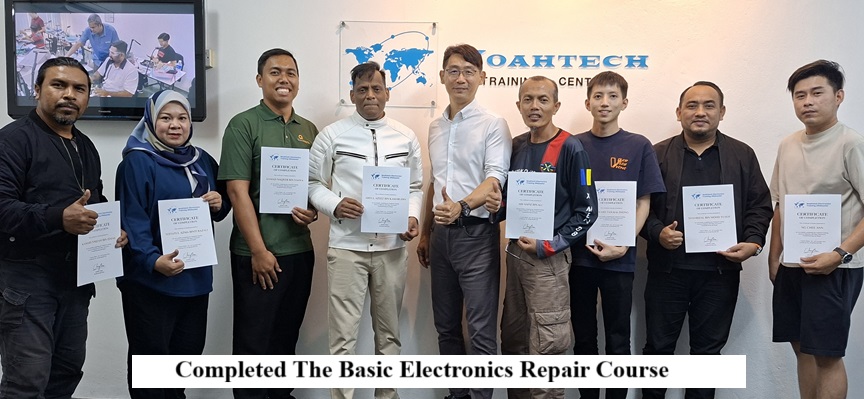 airod sdn bhd technician attended electronics repair course
