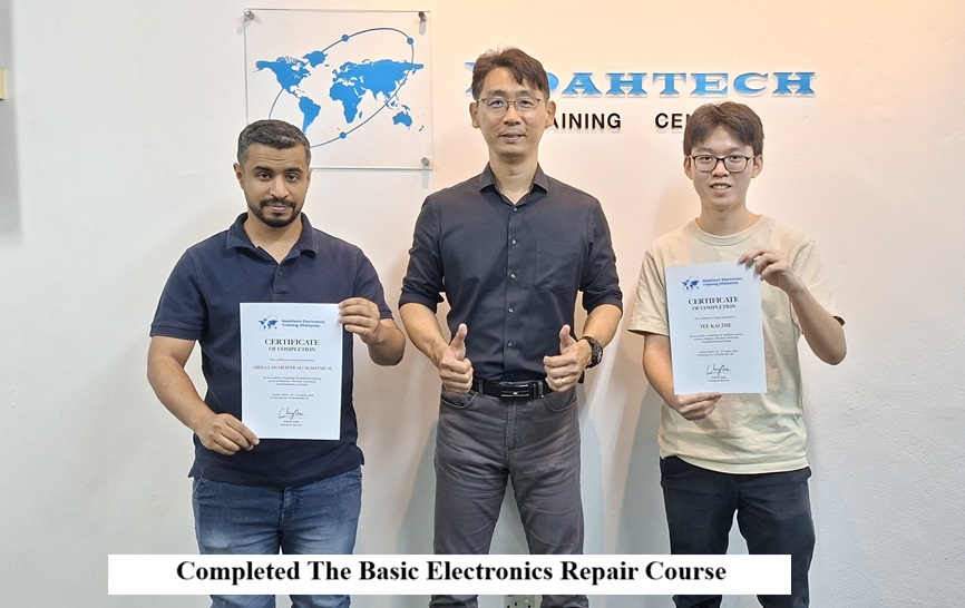 utar 2nd year engineering student repair course in electronic