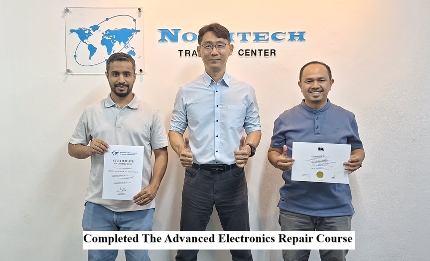 saudi arabia student in electronics repair