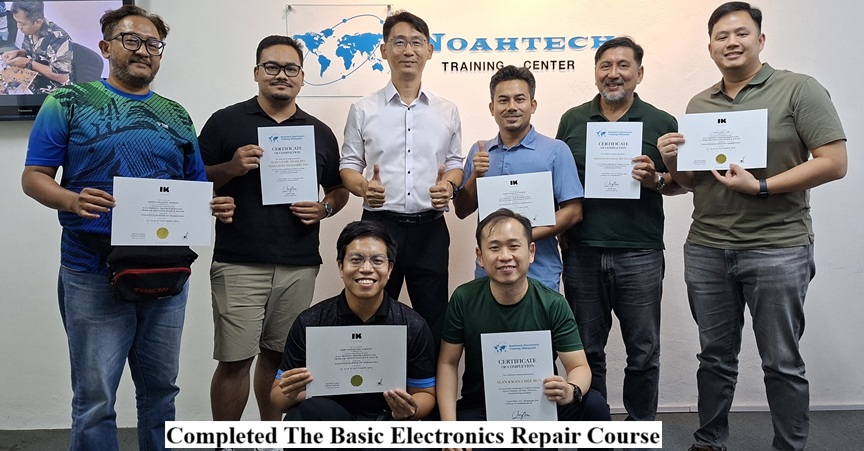 tnb staff attended electronics repair course